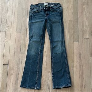 American eagle outfitters low rise boot cut jeans